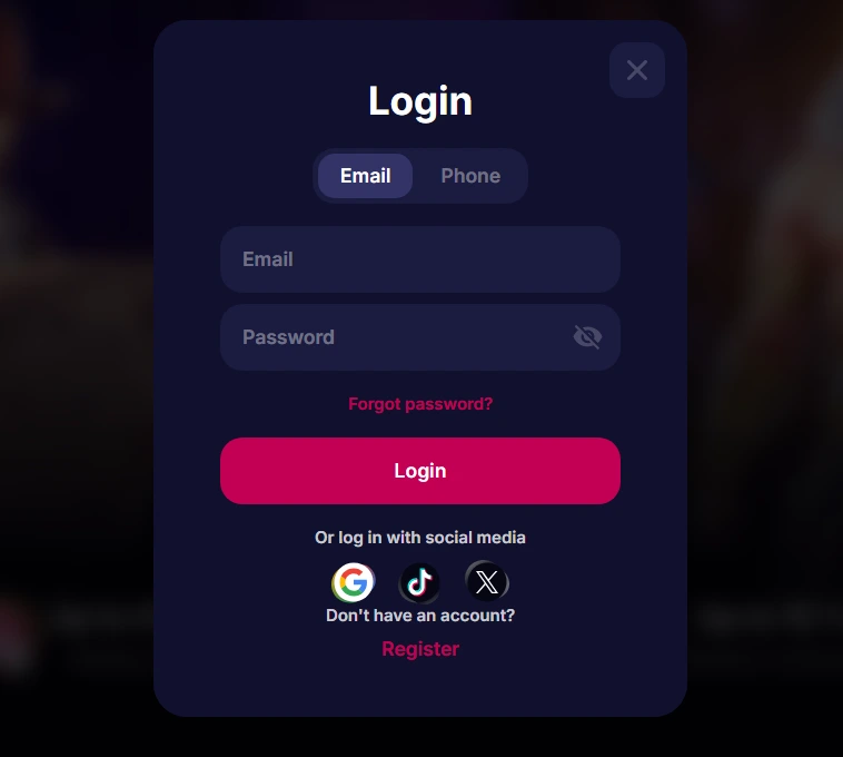 NV Casino login – přihlášení k účtu na webu a v mobilní aplikaci