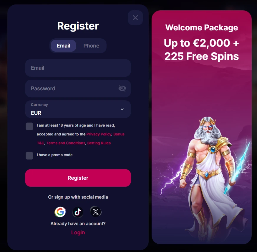 NV Casino registrace v Česku – založení hráčského účtu online
