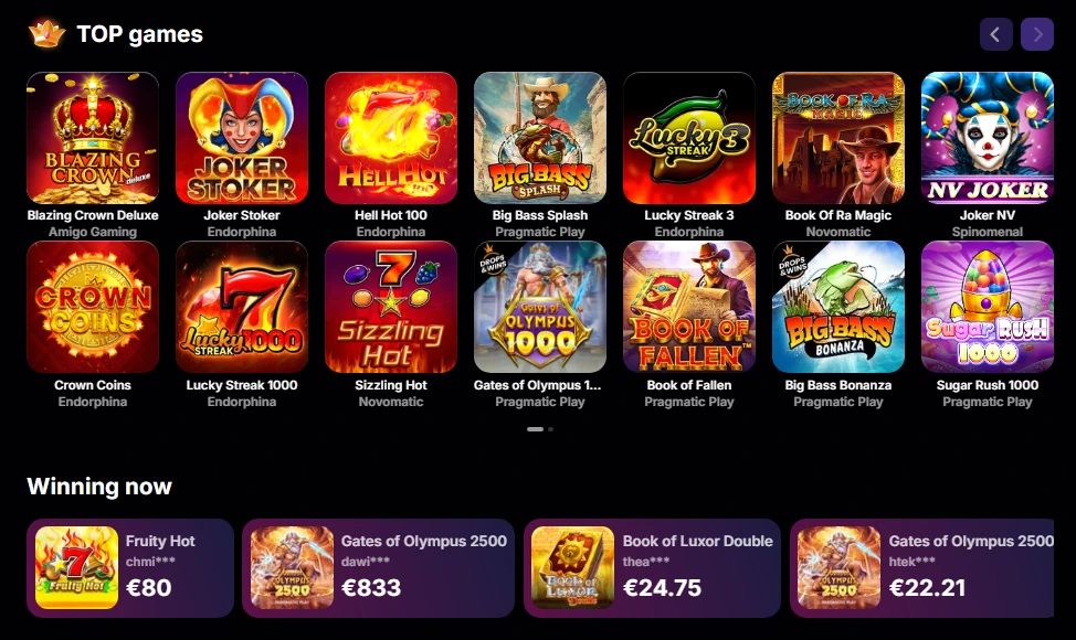 NV Casino online hry – sloty, live casino a herní katalog pro Česko